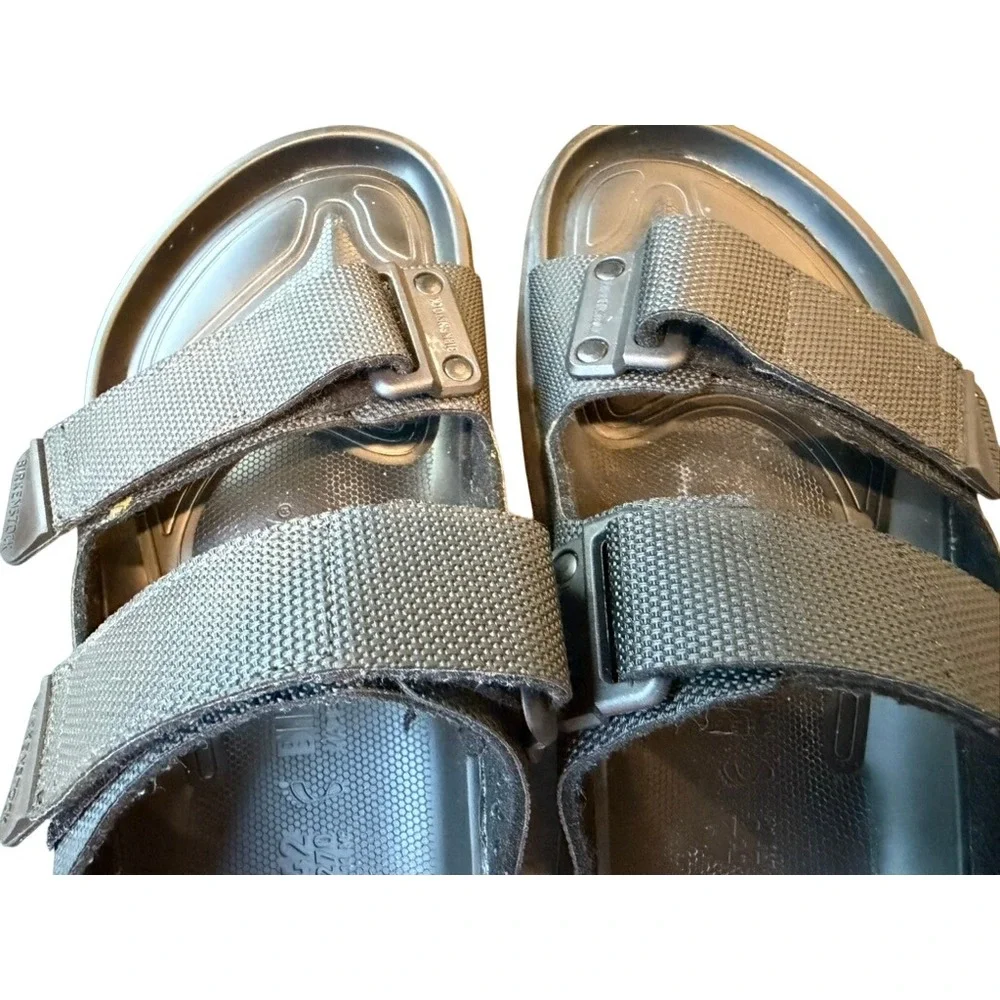 Birkenstock Atacama Sandals EU 42 US M9-9.5 W 11-11.5 Black Gray Trail  Slides